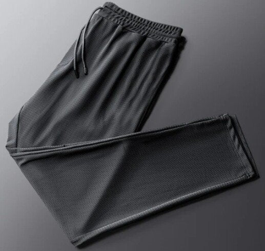 Ultra-Cooling Fitness Running Stretch Pants-3