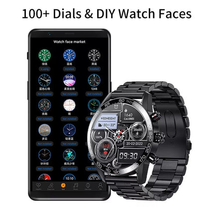 2022 NEW SMART WATCH CUSTOM WATCH FACE SPORTS WATERPROOF BLUETOOTH CALL SMARTWATCH ECG+PPG