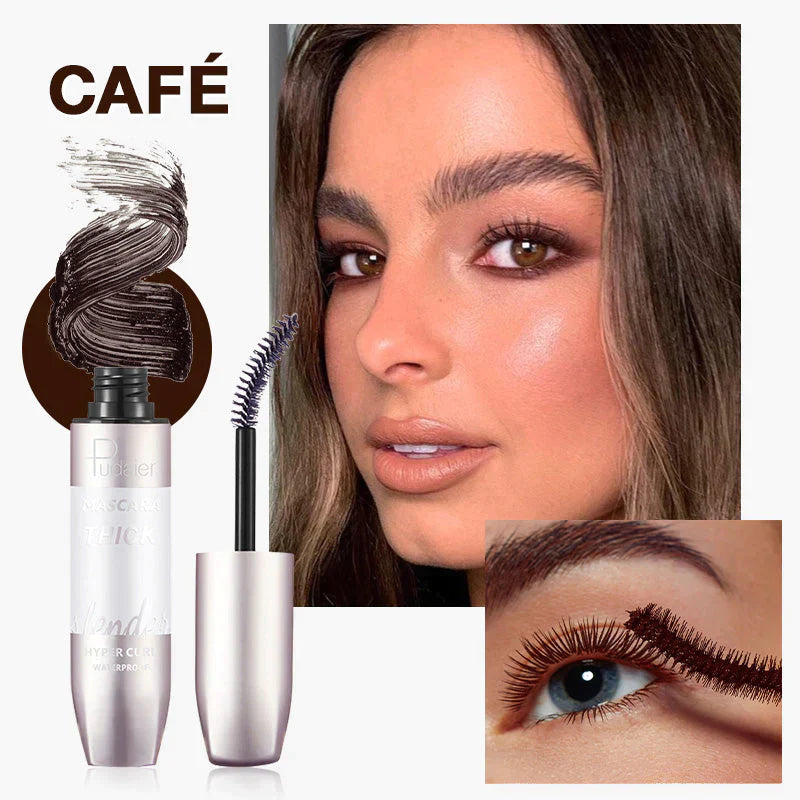 Long lasting waterproof mascara 4D Silk fiber lashes