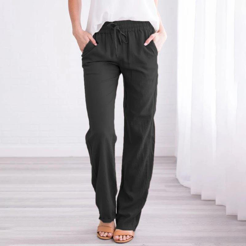 Women's Loose Comfy Linen-cotton Pants