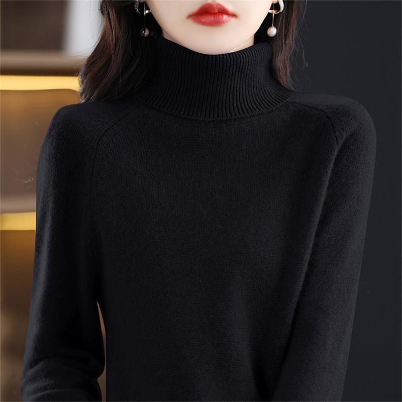 🔥2023 New Hot Sale 50% Off🔥Women's High -Neck Knit Wool Sweater（Buy 2 free shipping）