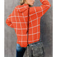 Herbst Winter Frauen Roll kragen Strick pullover