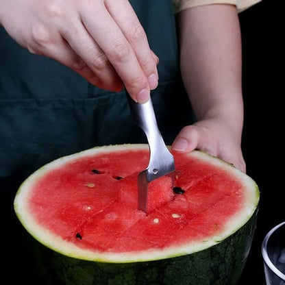 🔥Last Day Sale 49%🔥2-in-1 Watermelon Fork Slicer