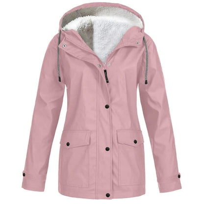 🔥FREE SHIPPING-Women's Padded Jacket Hooded Punching Jacket-2