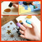 DIY Svamp Finger målnings Kit för fingrar
