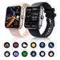 [De hele dag monitoring van hartslag en bloeddruk] Bluetooth fashion watch (ondersteuning 24 talen) (koop 2 gratis verzending)