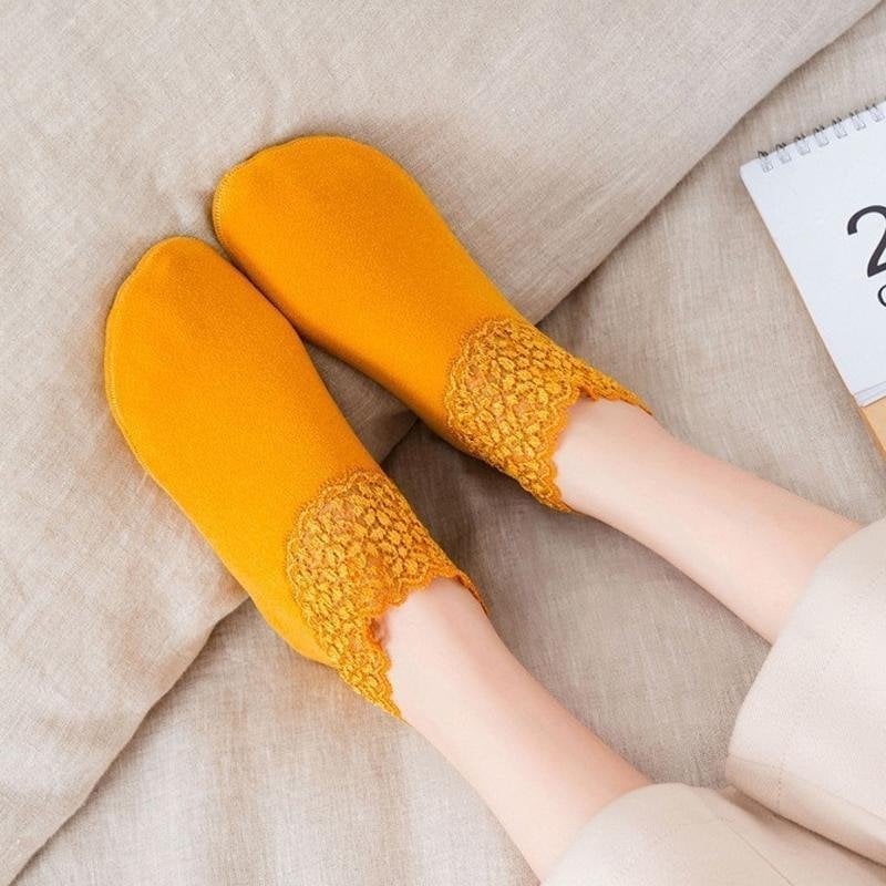 Dernier Jour 50% OffNouvelles chaussettes de réchauffeur de dentelle de mode