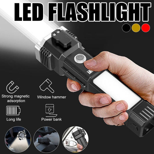 Super helle wiederauf ladbare LED-Hand-Taschenlampe