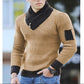 SIDSTE DAG 50% RABAT på mænd herrer strik rullekrave sweater etnisk stil pullover