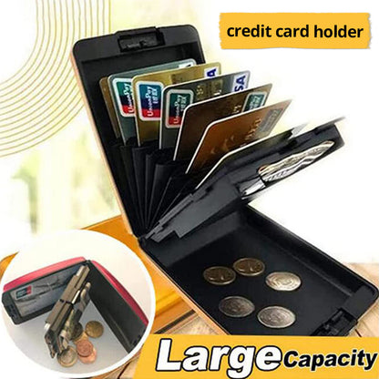 🔥Black Friday promotion 50 % off discount🔥RFID Blocking Aluminum Wallet Credit Cards Holder