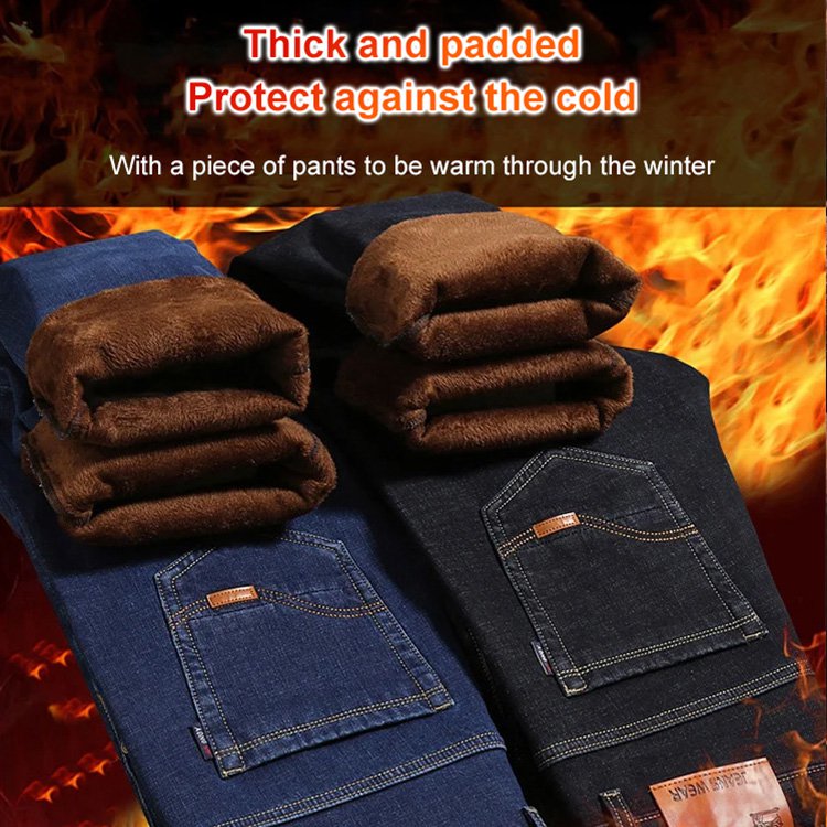 🔥Buy 2 free shipping🔥Male Loose Stretchy Denim Straight Pants(50% off)