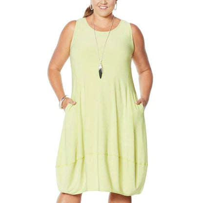 Matte Jersey Sleeveless Dress-4