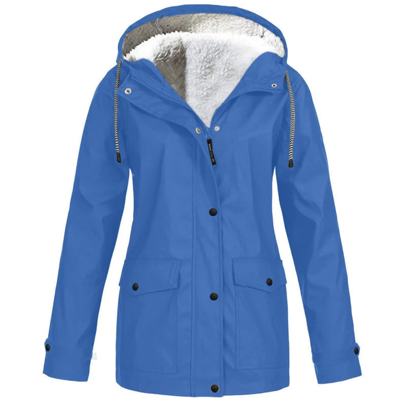 🔥FREE SHIPPING-Women's Padded Jacket Hooded Punching Jacket-8