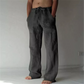 Men's Fashion Streetwear Straight Trousers-4