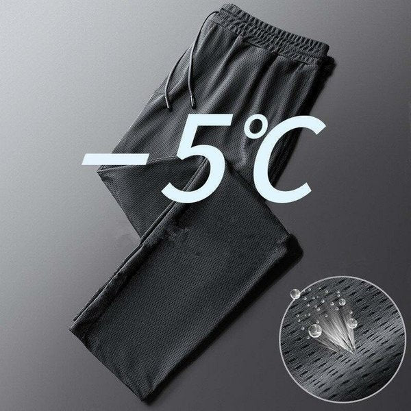 Ultra-Cooling Fitness Running Stretch Pants-6