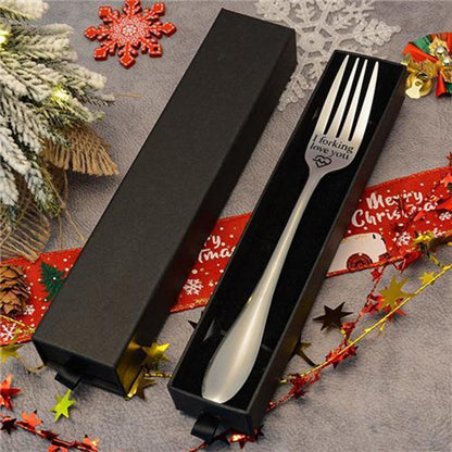 🔥Black Friday promotion 50 % off discount🔥Engraved Fork - Best Funny Gift For Loved One