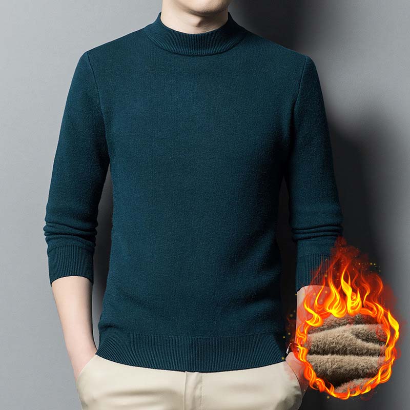 🔥Winter 2022 Hot Deals 50% Off🔥Men's Slim Fit Turtleneck Fleece Sweater