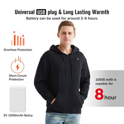 Ideal gift - USB heated hoodie