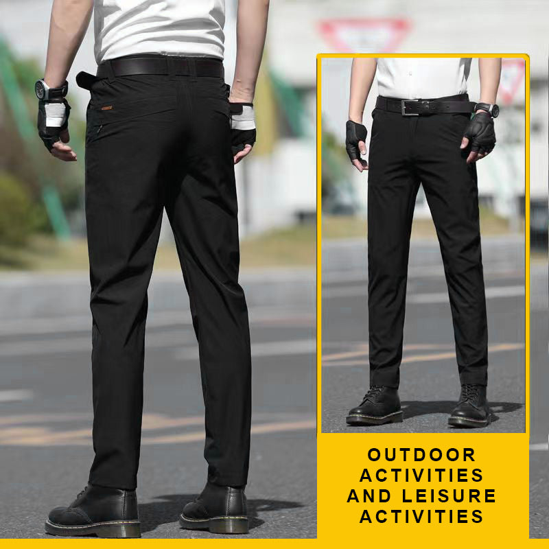 Men's High Stretch Slim Fit Tactical Pants-6