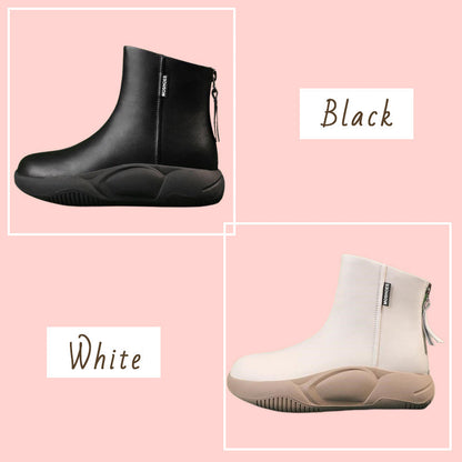 🔥Laatste dag promotie 50% korting op🔥fleece enkellaarsjes voor dames Platform Booties