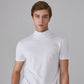 Men's High Neck Slim Fit T-shirt-8
