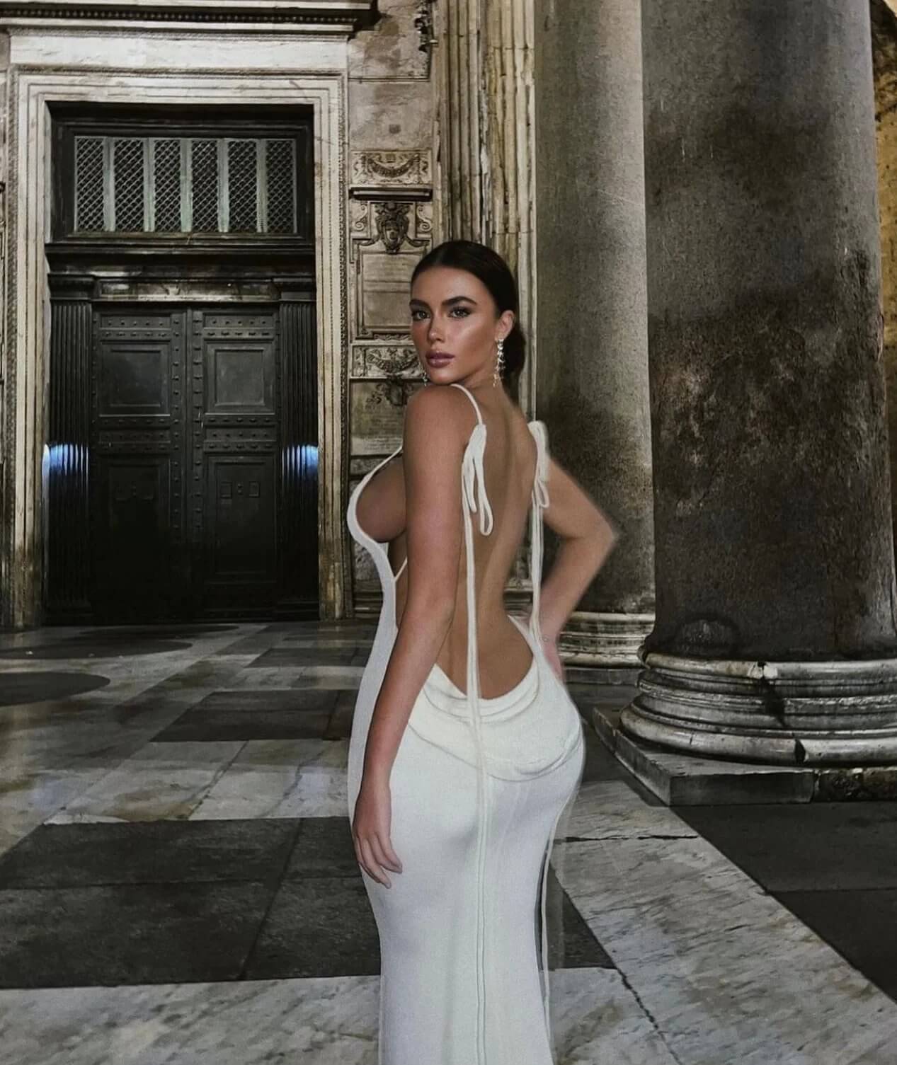 🔥Last Day Sale 49% 🔥Serenity Backless Maxi Dress (Koop 2 gratis verzending)