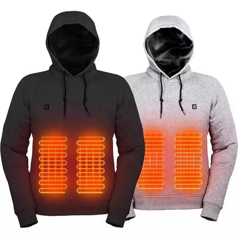 Regalo ideal-Sudadera con capucha climatizada USB