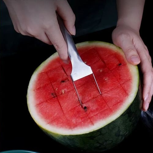 Letzter Tages verkauf 49%2-in-1 Wassermelone Gabel Slicer