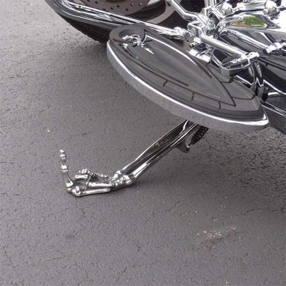 🔥Last day promotion🔥Skeleton Paw With Middle Finger Motorcycle Kickstands