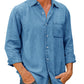 Men's High Quality Denim Shirts Long Sleeve-BUY 1 GET 1 FREE-4