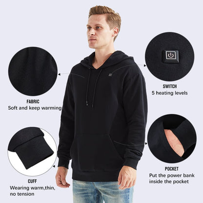 Ideaal cadeau-USB verwarmde hoodie