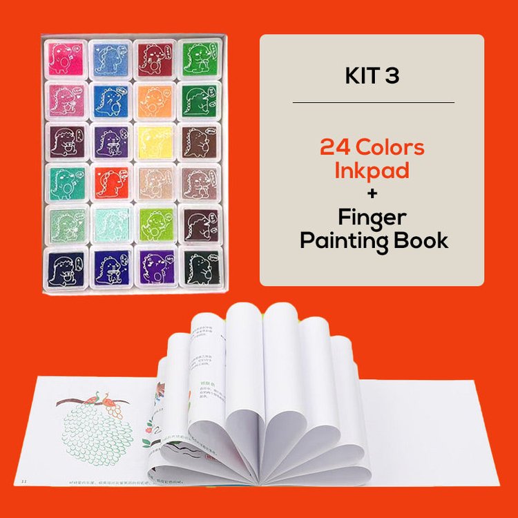 DIY Sponge Finger Painting Kit