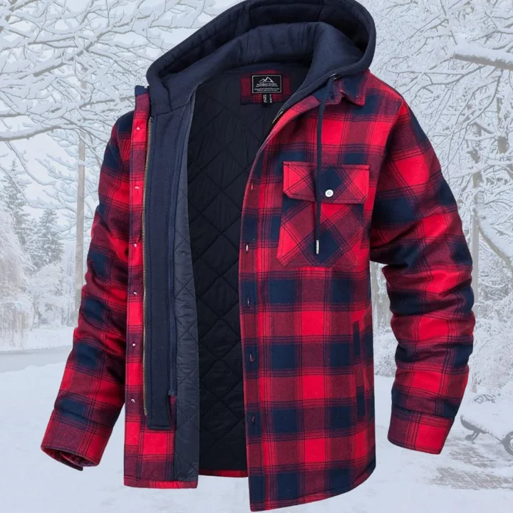 Men's Warm Winter Jacket (Detachable hat) - Free Shipping-1