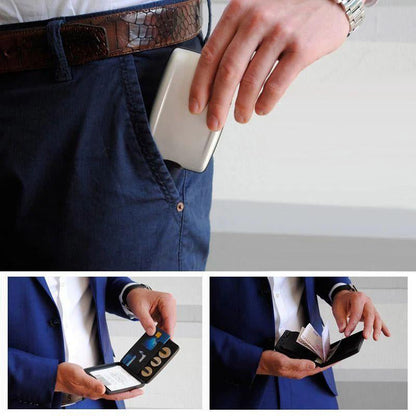 🔥Black Friday promotion 50 % off discount🔥RFID Blocking Aluminum Wallet Credit Cards Holder