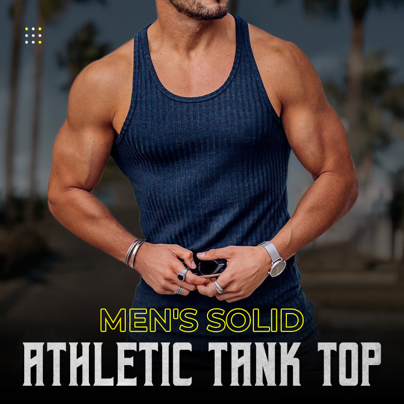 2023 Nouvel An Vente Chaude 50% offDébardeur Solid Athletic Homme