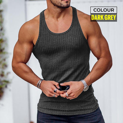 🔥2023 New Year Hot Sale 50% off🔥Men's Solid Athletic Tank Top