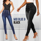Double Breasted High Waist Skinny Jeans-11