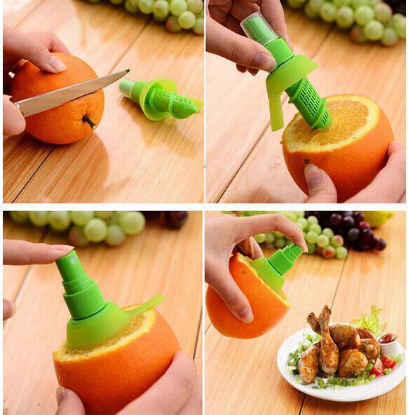 Lemon sprayer gadget