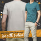 Men's Solid Color Ice Silk T-Shirt-4