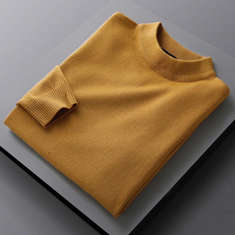 🔥Buy 2 free shipping🔥Men's solid color turtleneck top（50%OFF)