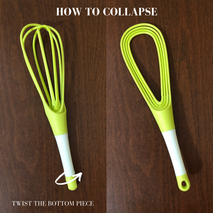 🔥2023  Hot Sale 50% off🔥Collapsible 2-In-1 Balloon/Flat Whisk