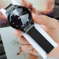 Star-studded watch Trendy women's watch with magnetic bracelet