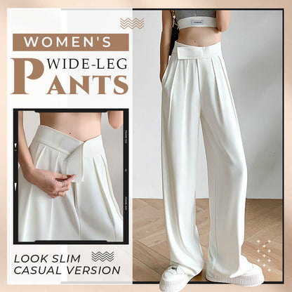 Kvinders bred ben lange bukser