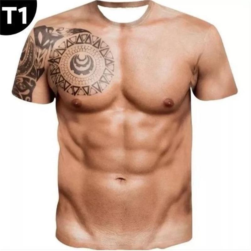 MUSCLE TATTOO All Over Print T-Shirt-2