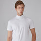 Men's High Neck Slim Fit T-shirt-3