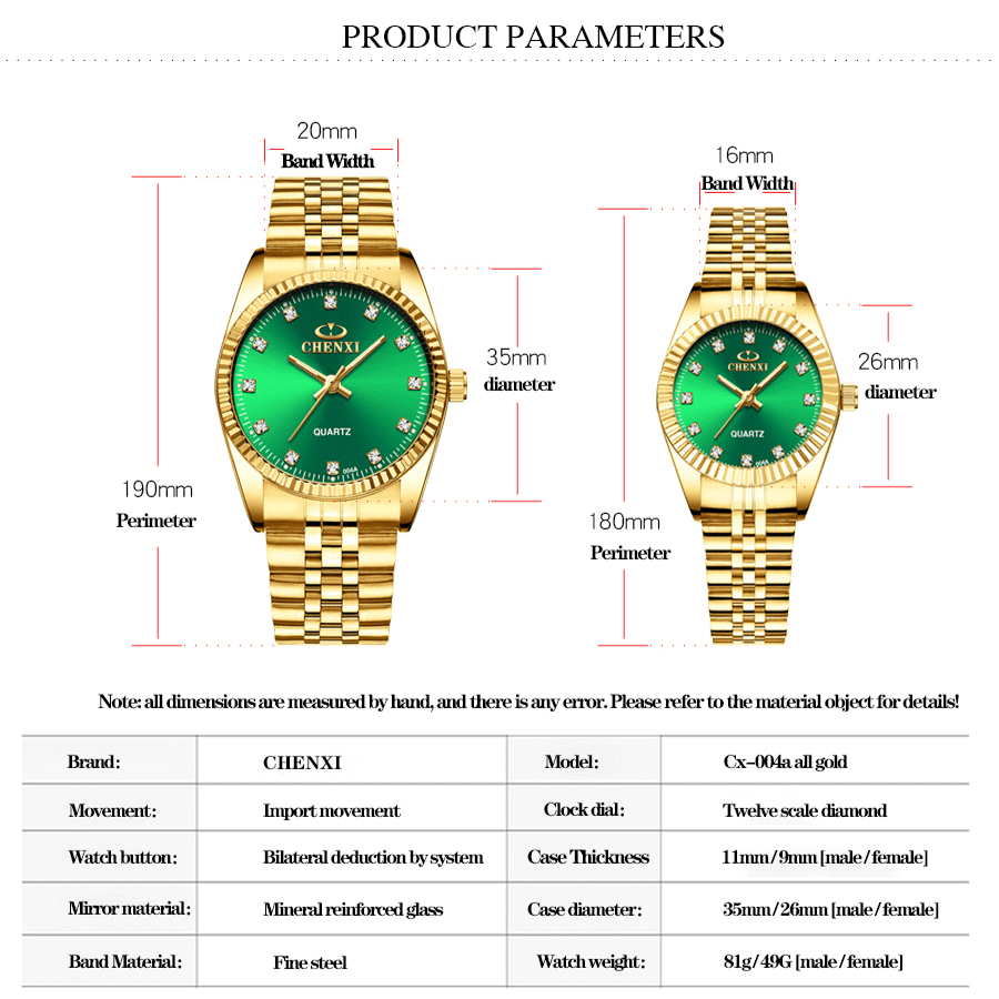 🔥2023 New Year Hot Sale 50% off🔥Couple Quartz Analog Wrist Watches