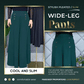 🔥2023 Hot Sale 50% de desconto🔥plissado Wide Leg Pants (Compre 2 frete grátis)
