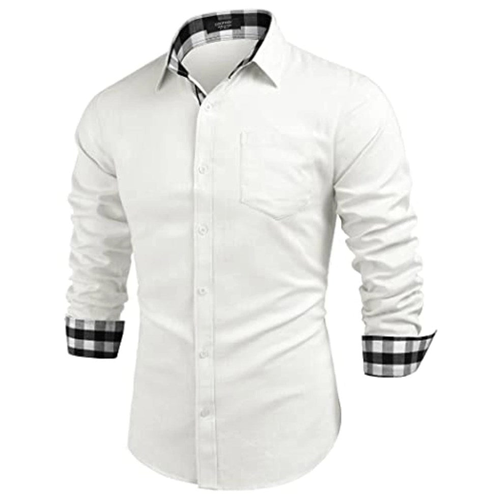 2022 Summer Gentleman Paneled Casual Buttons Pocket Blouse-13