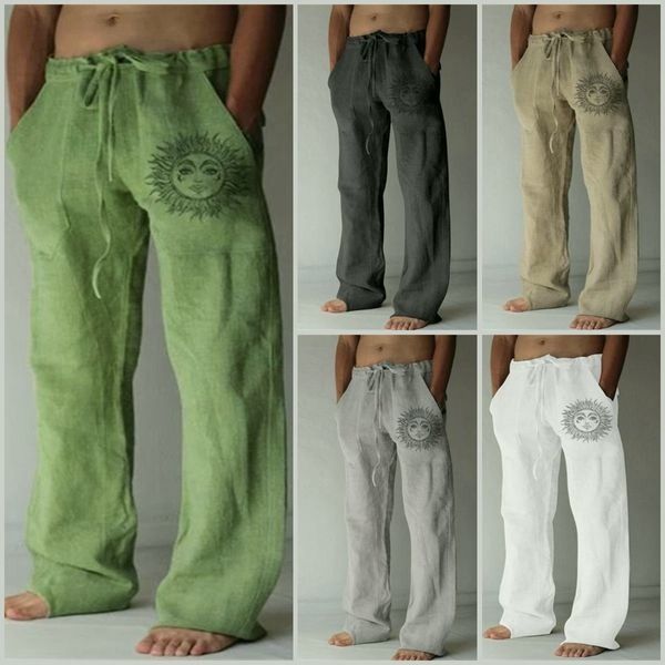 Men's Fashion Streetwear Straight Trousers-6