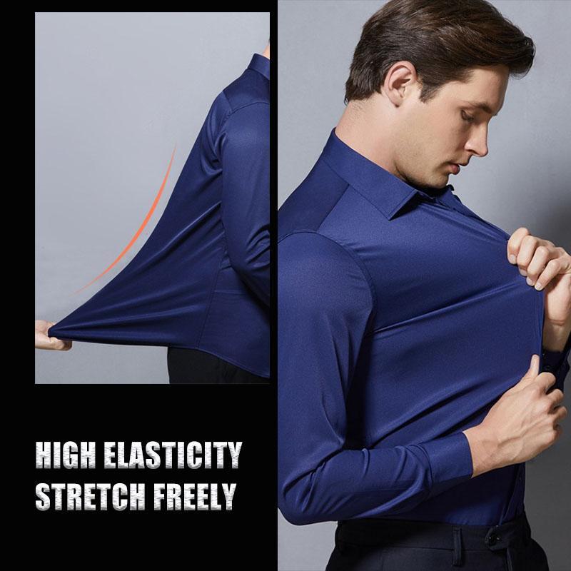 Stretch Non-iron Anti-wrinkle Shirt-3